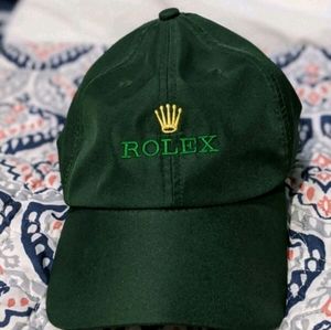 Adjustable Green Rolex Hat